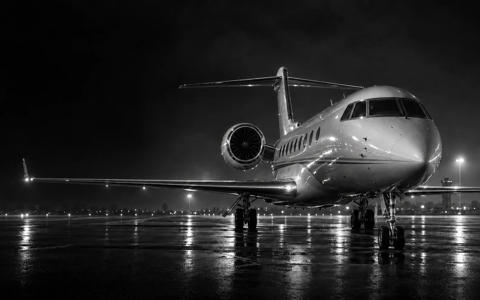 Private jet from the Depart Now website